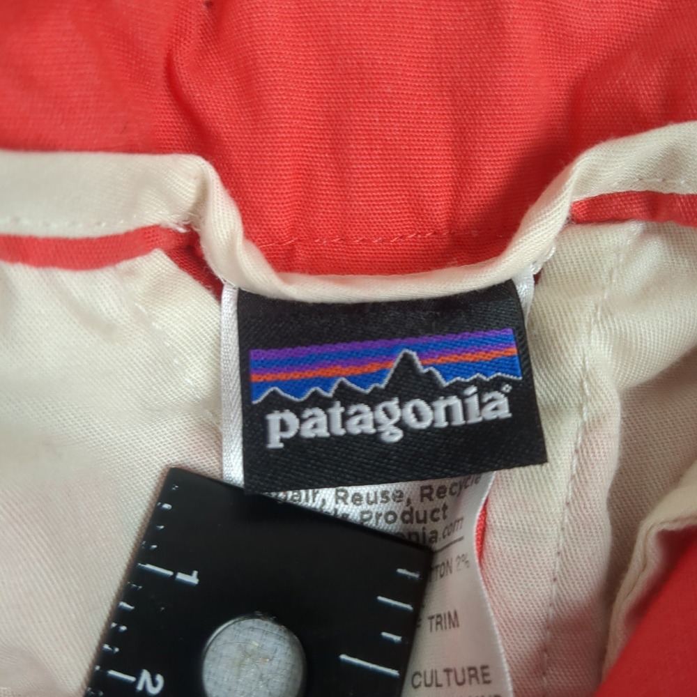 Patagonia Womens Coral Organic Cotton Spandex Casual Pants Size 4 - Picture 14 of 16